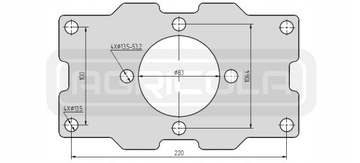 ГИДРАВЛИЧЕСКИЙ ДВИГАТЕЛЬ SMS 200 O4WOM PO HYDROLIDER