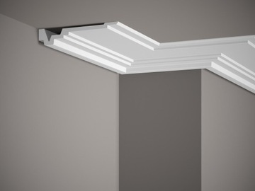 MARDOM DECOR LISTWA PRZYSUFITOWA MDB163 H-3.2 cm - DŁUGOŚĆ - 2m Gzyms