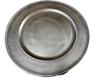 PATERA TACA NOVITA HOME SREBRNE NOWE TALERZ LOFT