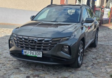 Hyundai Tucson IV SUV 1.6 T-GDI 48V 150KM 2023 Hyundai Tucson Rej.2024Salon PLAutomatBezwypadkowyLakier oryginalny Gwaran, zdjęcie 7