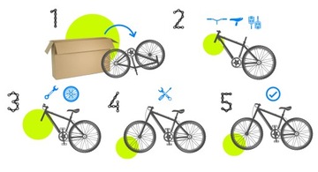 Легкий складной женский и мужской городской велосипед 20 дюймов Shimano Folding, 6 передач