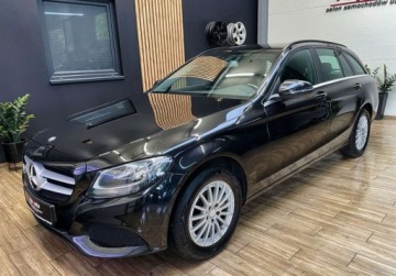 Mercedes Klasa C W205 Kombi 200 BlueTEC 136KM 2015 Mercedes-Benz Klasa C 200d MANUAL gwarancja bezwypadkowy SKORA 1.6, zdjęcie 12