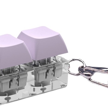 Брелок-клавиатура с непоседами, сенсорная игрушка для подростков, детей, мальчиков и девочек, фиолетовый