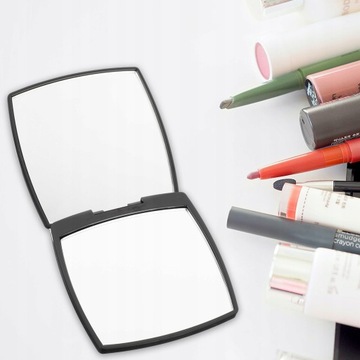 3 sztuk Moda Małe dwustronne kosmetyczne lustro