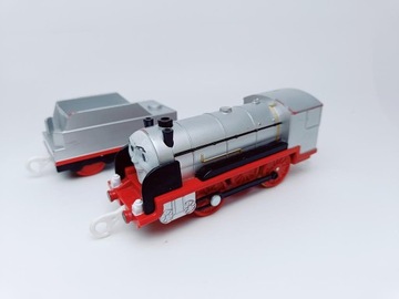 TrackMaster TOMY PLARAIL Japonia kolejka Niewidzialny MERLIN z hakiem