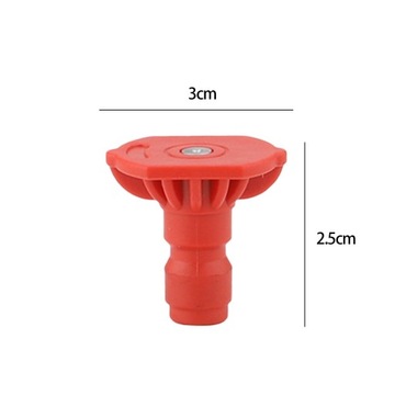 4 комплекта насадок для мойки высокого давления диаметром 0,1 мм.