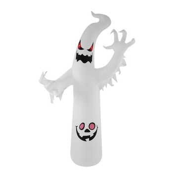 2,4 m Halloween nadmuchiwany biały duch z