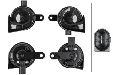 Klakson (400-500Hz 110dB 12V) pasuje do: AUDI A1, A1 ALLSTREET, A1 CIT