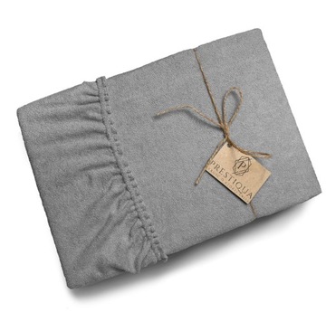 PRZEŚCIERADŁO PREMIUM 220x200 FROTTE BARDZO GRUBE