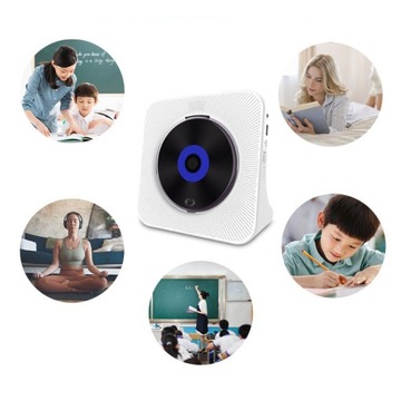 PRZENOŚNY ODTWARZACZ CD GŁOŚNIK BLUETOOTH USB