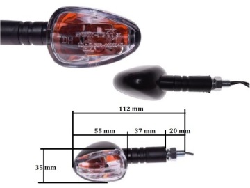 МИГАЛКА СВЕТОФОРА Р+Л БЕЛАЯ УНИВЕРСАЛЬНАЯ