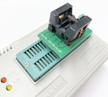 Адаптер SSOP8 (R=0,65 мм/Ш=200 мил)-PDIP8 ZIF