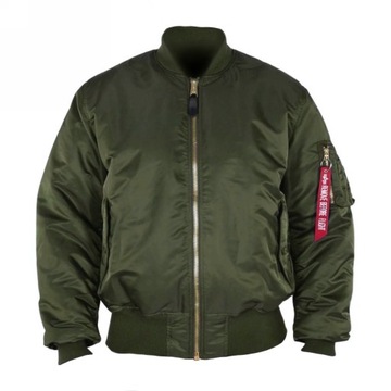 Kurtka Alpha Industries MA-1 100101 01 Zielona M