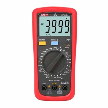 UT39C+ NCV Мультиметр AC/DC CURRENT CURRENT VOLTAGE, ТОЧНЫЙ