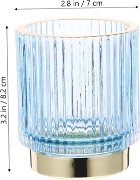 Стеклянный держатель для кистей для макияжа, подставки-органайзеры, коробки для макияжа