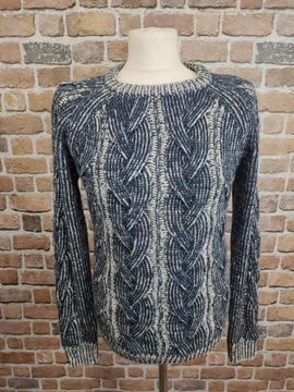 PULL & BEAR MĘSKI SWETER PULLOVER rozm. M ww