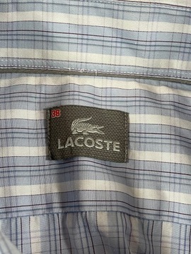 Lacoste koszula męska unikat idealna logo slim M L