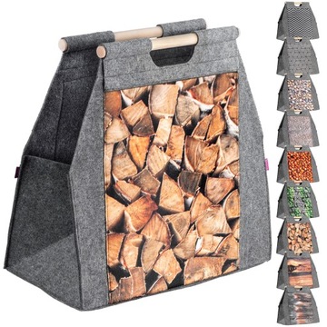 СУМКА-КОРЗИНА ДЛЯ ПОДСТАВКИ ДЛЯ ДРОВЯНОЙ ПЕЧИ