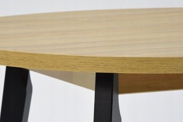 Stół okrągły 100cm i 4 krzesła w stylu nowoczesnym