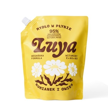Refill mydła Rumianek i Owies LUYA 800ml