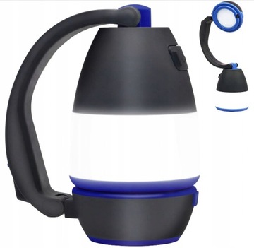 4W1 LATARKA KEMPINGOWA NA BIWAK LED NAMIOTOWA USB