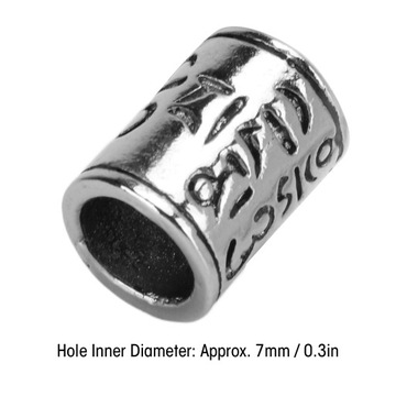 10шт бусины для выживания из сплава паракорда EDC