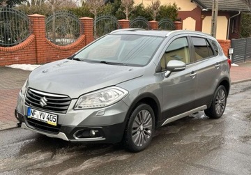 Suzuki SX4 II S-cross 1.6 VVT 120KM 2015 Suzuki SX4 S-Cross 1.6 Benzyna 4x4, Delikatnie uszkodzony. 1.6 Benzyna