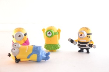 MINIONKI McDonald's HAPPY MEAL FIGURKA 4 SZT,