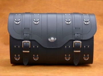 SKÓRZANY KUFER MOTOCYKLOWY PROSPEED P15A 2 KASKI