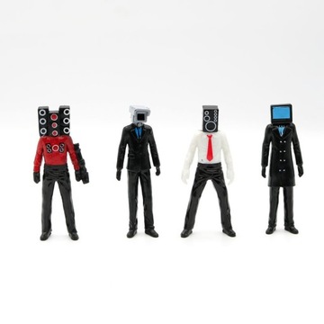 SKIBIDI ТУАЛЕТНЫЙ МУЖЧИНА ФИГУРКИ 9шт ТИТАН ТВ ЧЕЛОВЕК КАМЕРИКА ТУАЛЕТНАЯ ФИГУРКА