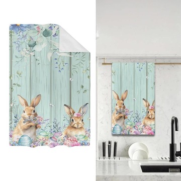 Пасхальные кухонные полотенца Пасхальные украшения