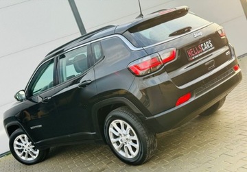 Jeep Compass II SUV Facelifting 1.3 GSE T4 130KM 2021 Jeep Compass LIFT 1,3 T4 Multi Led Virtual Tacho Skora Navi Kamera Reling, zdjęcie 17