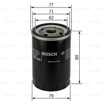 BOSCH FILTR OLEJE 0 986 452 044