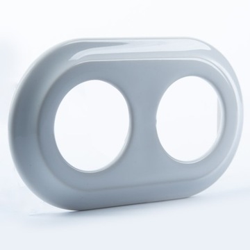 ДВУХСТОРОННЯЯ КЕРАМИЧЕСКАЯ РАМКА, БЕЛАЯ 2PF02W