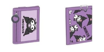 Гаманець для дівчинки дівчачий KUROMI VIOLET HELLO KITTY