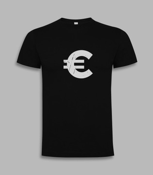 KOSZULKA MĘSKA - EURO Czarny M