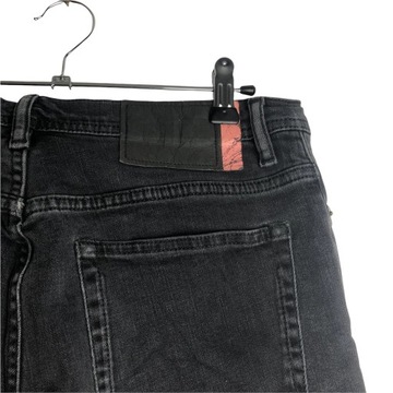 ACNE STUDIOS 31 CZARNE SPODNIE JEANSOWE SKINNY