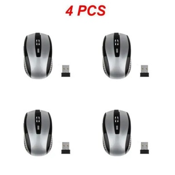 1-5 шт. беспроводная игровая мышь эргономичная мышь 6 клавиш 2,4 ГГц