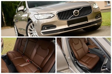 Volvo V90 II 2021 V90_ 3 SZTUKI W OFERCIE _ CAPUCINO Z BRĄZOWYMI SKÓRAMI__ SUPER PREZENCJA