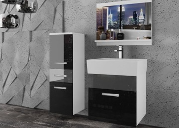 Мебель для ванной комнаты с ЗЕРКАЛОМ и РАКОВИНОЙ