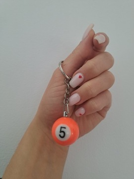 БИЛЬЯРДНЫЙ ШАР ПОДВЕСКА КОЛЬЦО ДЛЯ КЛЮЧЕЙ БИЛЬЯРДНЫЙ ШАР NO1 2 3 4 5