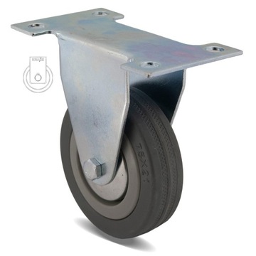 Комплект колёс 4 шт, диаметр 75, шкаф, полка, 13ППГУМ75.