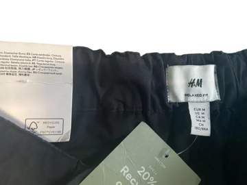 SPODNIE BOJÓWKI CZARNE ROZMIAR .M H&M