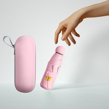 Зонт от солнца для сумочки с чехлом.