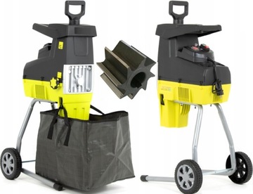 ИЗМЕЛЬЧИТЕЛЬ ВЕТВИ, ИЗМЕЛЬЧИТЕЛЬ 2800ВТ + КОРЗИНА