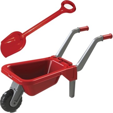 Детская тачка Doloni с лопатой Красный 01530/0