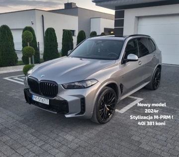 BMW X5 G05 2024 BMW X5 40i nowy model 3.0 Benzyna 381KM