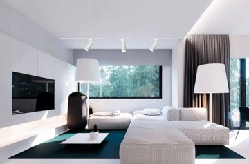 Фара 1xGU10 3PHAS для подбородка белый