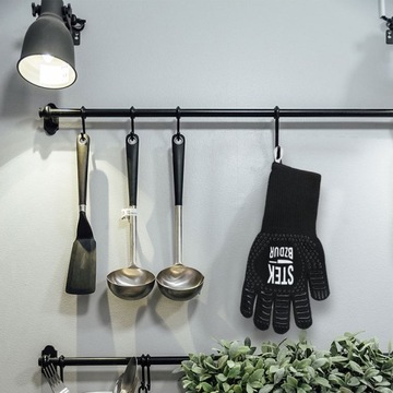 2x перчатки для гриля, костра, кухни, термостойкие до 800°C