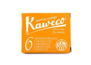 Naboje Kaweco Sunrise Orange 6szt.
